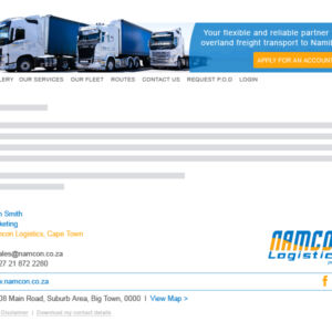 Namcon Logistics